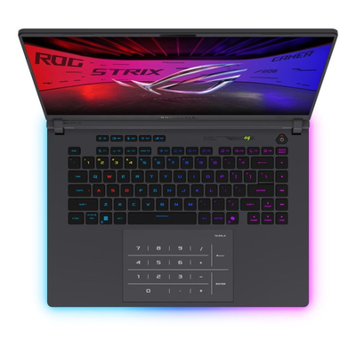 Лаптоп за гејминг ASUS ROG Strix G16 G615JH, 16\" FHD+ 165Hz, i5-13450HX, RTX 5050 8GB, 16GB RAM, 512GB SSD, сив Eclipse