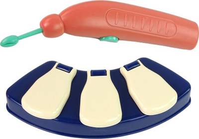 Set lodre dentisti me plastelinë Leantoys, 10 ngjyra, me aksesorë, shumëngjyrësh