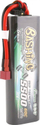 Bateri LiPo Gens Ace Bashing, 5500mAh, 7.6V 60C HV, e zezë