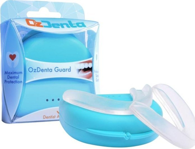 Mburojë dhëmbësh Ozdenta Occlusal Splint, set me 2 copë, me kuti mbrojtëse, transparente
