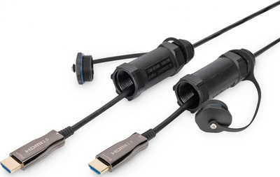 Kabllo HDMI Digitus AK-330130-150-S, 15m, 4K 60Hz, e zezë