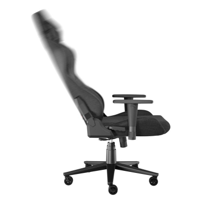 Гејминг столица Genesis Nitro 550 G2, текстил, лумбална перница, темно сива