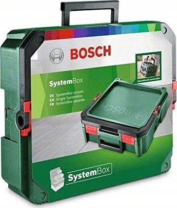 Kuti veglash Bosch SystemBox Small, grumbullueshme, deri 15kg, plastike, blu