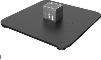 Bazë dyshemeje për display Elo E989512, për 22" 24" 27", metal, e zezë