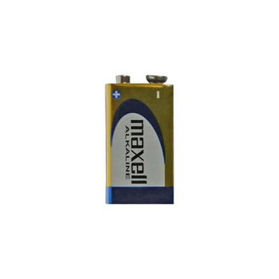 Bateri alkaline Maxell 9V Block, 1 copë