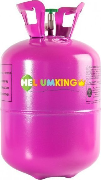 Сет балони со хелиум Folat Helium Cylinder, 30 балони, розова