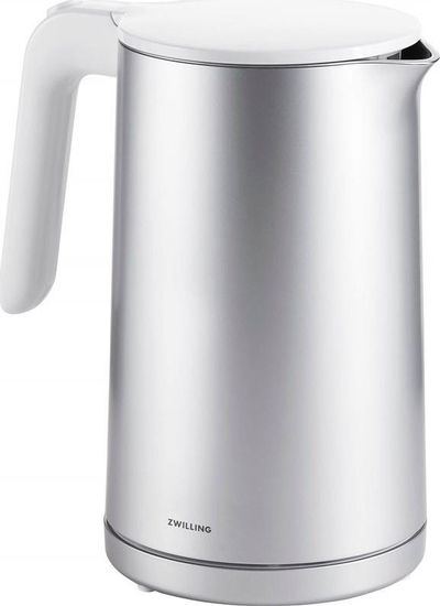 Vlores elektrik Zwilling Enfinigy Kettle, çelik inoks, 1850 W, ngjyrë argjendi