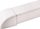 Element anësor hyrës PVC për kanal kabllosh 60x45 mm, i bardhë