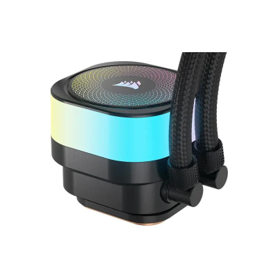 Ftohës uji për CPU Corsair iCUE LINK TITAN 240 RX, 240mm, RGB, i zi