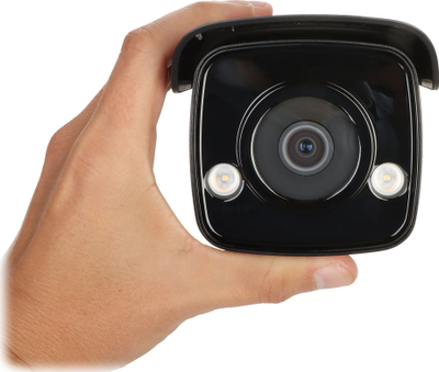 Kamerë IP Hikvision DS-2CD2T87G2-L ColorVu, 8.3 Mpx, lente 2.8 mm, e zezë