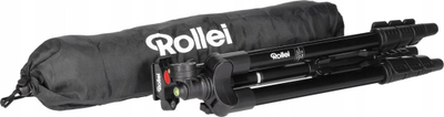 Tripod Rollei Compact Traveler Star S1, alumin, lartësi 28.5 125 cm, i zi