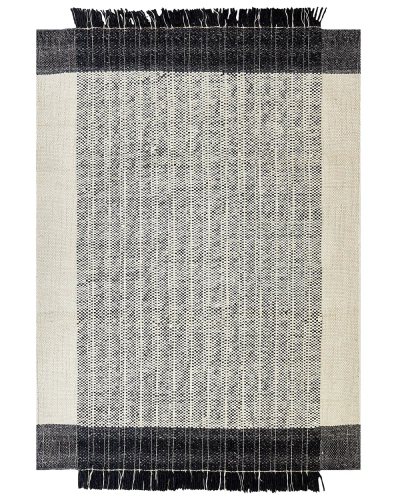Tapet leshi Beliani KETENLI, 160 x 230 cm, bardh e zi