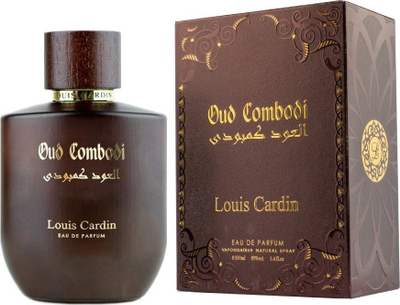Parfum Louis Cardin Oud Cambodi, Eau de Parfum, 100ml, kafe