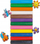 Set plasteline SES Creative Infinity Modeling Clay 00406, 12 copa, 180g, shumëngjyrëshe