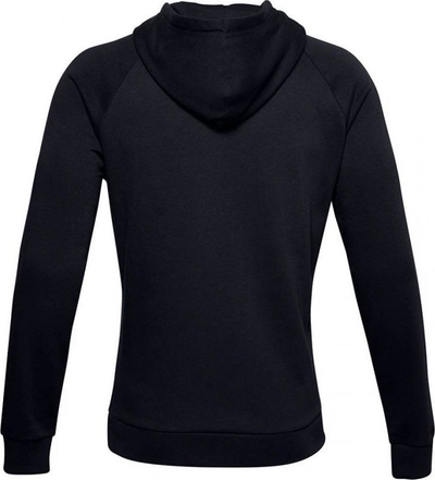 Bluza me kapuç Under Armour Rival Big Logo, për burra, fleece, e zezë