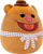 Lodër pellushi Squishmallows Disney The Muppets Fozzie Bear, 8", kafe