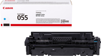 Toner Canon Cartridge 055, cyan, origjinal, 2300 faqe