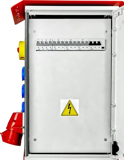 Panel ndarës ndërtimi Doktorvolt OS S/FI SET, 2x32A, 1x16A 8x230V