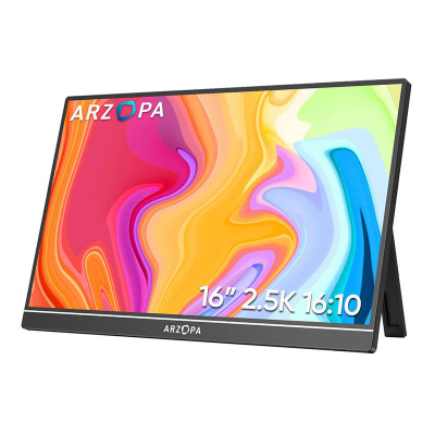 Monitor portabël Arzopa Z1RC 16.1", 2.5K, HDR10, i zi