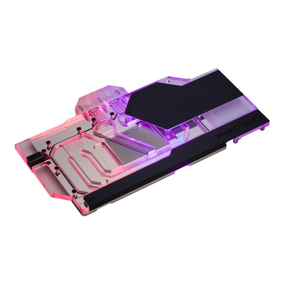 Water block për kartë grafike Phanteks Glacier G40 4090 MSI, DRGB, me backplate, i zi