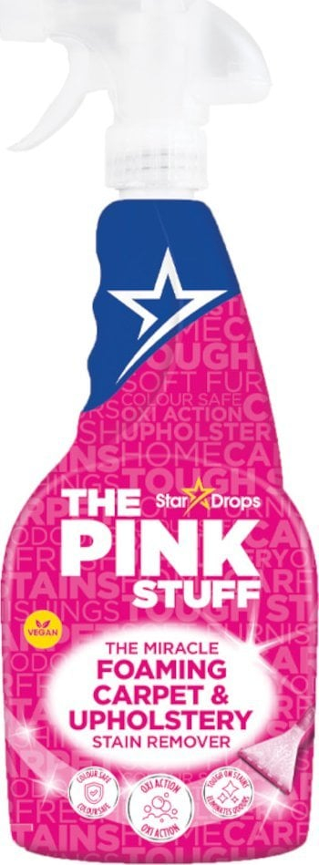 Pastrues tapetesh dhe mobiljesh The Pink Stuff, shkumë, 500ml, rozë