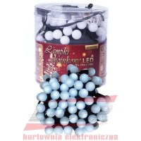 Drita dekorative për pemë Krishtlindjesh Lumineo, 100 LED, 8 m, e bardhë e ftohtë