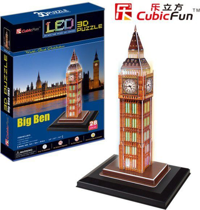 Puzzle 3D Cubicfun, 28 elemente