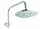 Set dushi Rainshower Invena Rotonda, kolonë çeliku inox, rubinet termostatik, krom