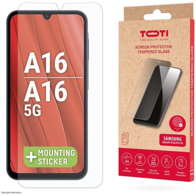 Mbrojtës xhami Toti për Samsung Galaxy A16 / A16 5G, 6.7\", 9H, transparent