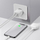 Karikues Baseus, 2xUSB-A, 10.5W, i bardhë