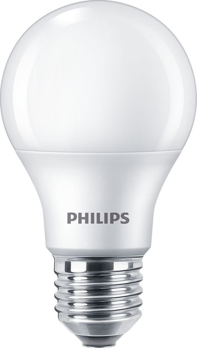 Llambë LED Philips A60 E27, 8W, 4000K dritë e bardhë e ftohtë, paketë 4 copë