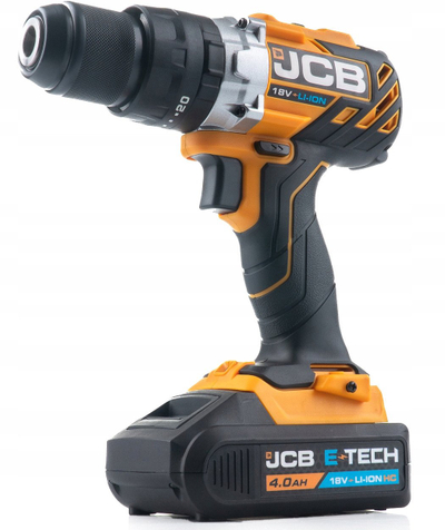 Çekiç kaçavidë pa kabllo JCB 18V, 65Nm, 2 shpejtësi, e verdhë