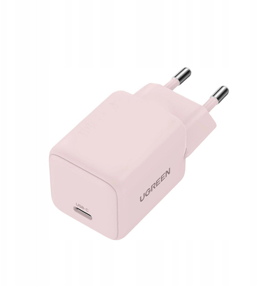 Karikues muri Ugreen X512, USB C, 20W GaN, rozë
