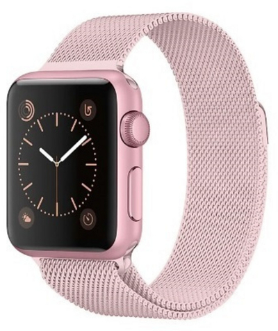 Rripa për orë të mençur 4wrist Apple Watch, rozë, 42/44/45 mm