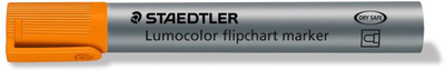 Маркер за флипчарт Staedtler Lumocolor, 2mm, портокалова