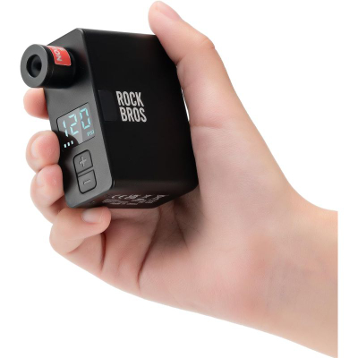 Pomë elektrike portative Rockbros AS1 Pro, 120 PSI, USB C, e zezë