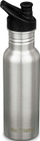 Shishe uji Klean Kanteen Classic Narrow, 532ml, çelik inox, ngjyrë inox