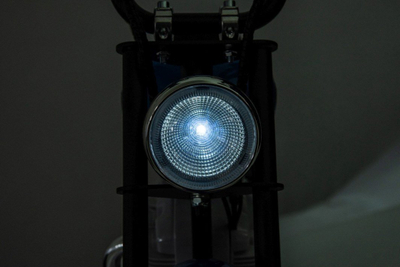 Motoçikletë elektrike për fëmijë YSCY Chopper, 1 sedilje, me pedale, e kaltër