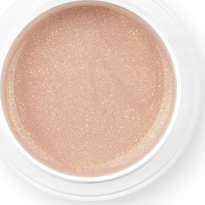 Xhel ndërtues për thonj Claresa Soft Easy Shimmery, me shkëlqim, transparent