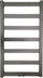 Radiator banjoje Hydroland RYOKO, 670x540 mm, lidhje qendrore, i zi mat