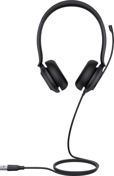 Kufje Yealink UH35 Dual Teams, USB A, stereo, të zeza