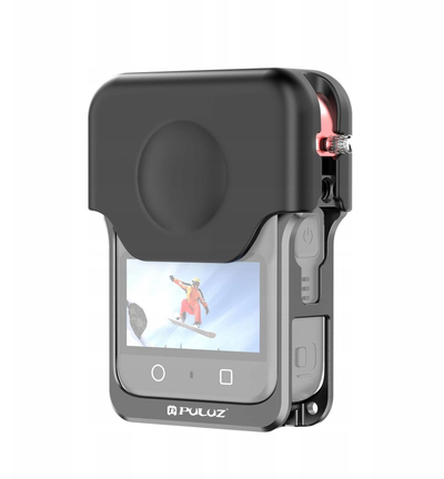 Kornizë montimi Puluz PU781B për DJI Osmo 360, adaptor 2x ISO në 1/4", me kapak, e zezë