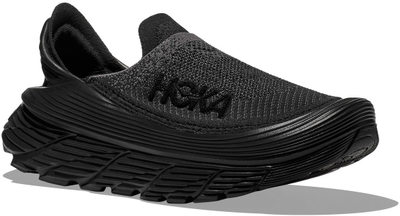 Женски обувки за рехабилитација Hoka Restore TC, без врвки, EVA ѓон, црни