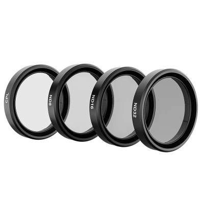 Set prej 4 filtrash TELESIN CPL/ND8/ND16/ND32 për DJI Osmo Action 3 / 4 / 5