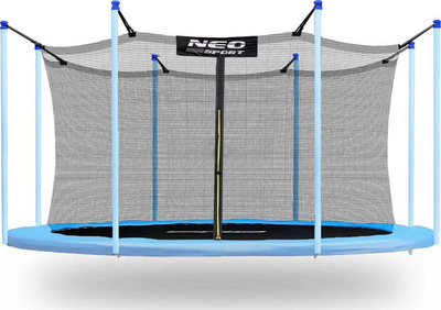 Rrjetë për trampolinë Neo-Sport, 183 cm, e zezë