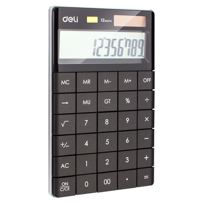 Kalkulator DELI 1589p modern 12digit i zi 1/10