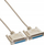 Kabllo serial Roline DB25 F/F, 3m, gri