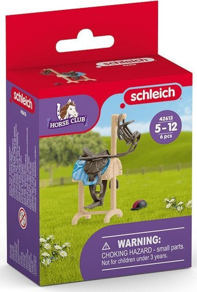 Set aksesorësh Schleich Horse Club Horse Transporter, për sistemimin e pajisjeve të kalit, shumëngjyrësh