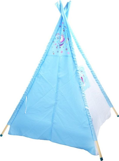 Çadër tipi për kalamaj Jokomisiada Unicorn Wigwam ZA3556, për mrena në shpi, shumëngjyrëshe