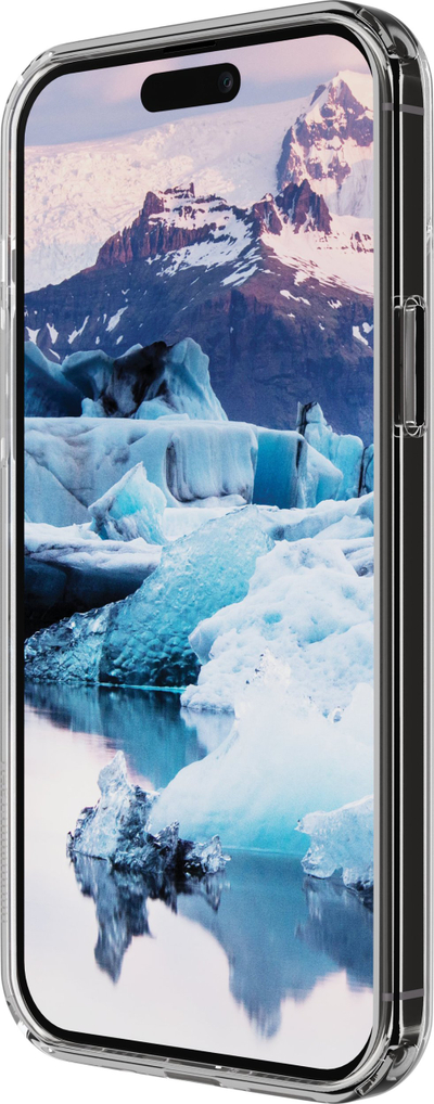 Mbrojtëse telefoni Dbramante1928 Iceland Pro për iPhone 16e, 15, 14, 13, me MagSafe, krejt transparente